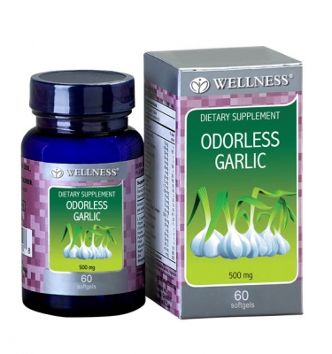 Odorless Garlic 500 Mg 60 Gels