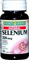 Selenium 200 mcg 50 tabs