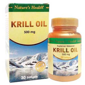 Krill Oil 500 mg 30 Softgles
