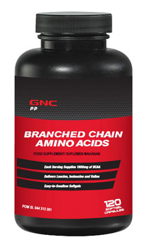 Branched Chain Amino Acids  120 kapsul lunak
