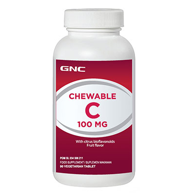 Chewable Vit C 100 mg Fruit Flavor  90 Tablet