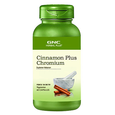 Cinnamon Plus Chromium  60 Kapsul