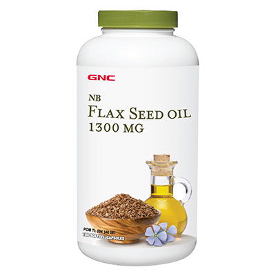 Flax Seed Oil 1300 mg 180 Kapsul Lunak