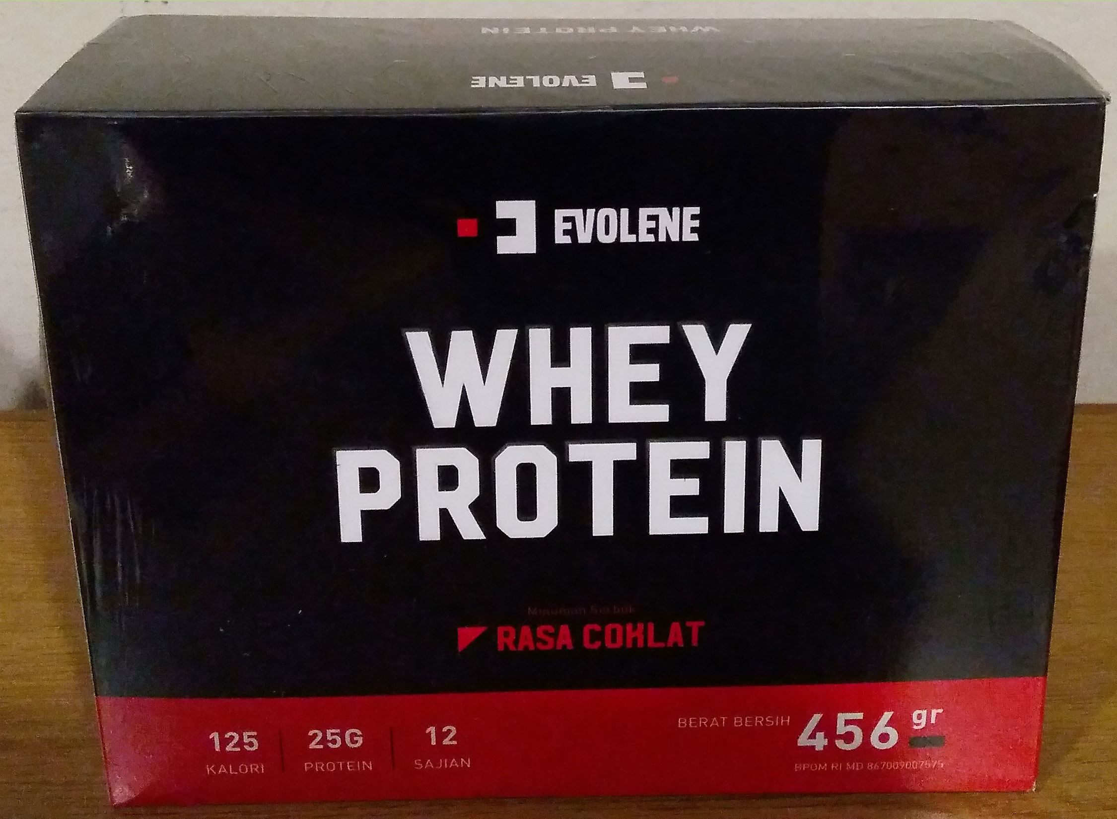 Whey Protein 456ge 12 Sachet Coklat