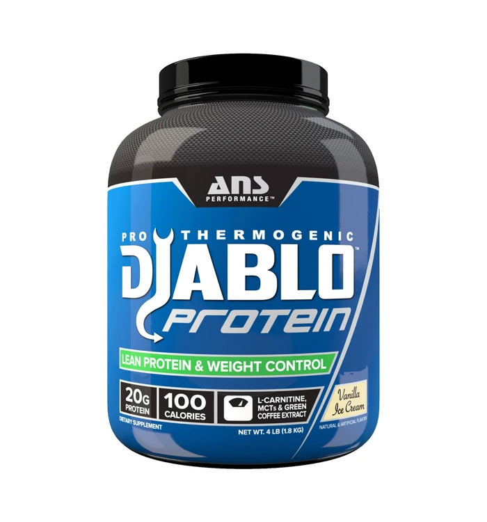 Diablo Protein 4Lbs Vanilla