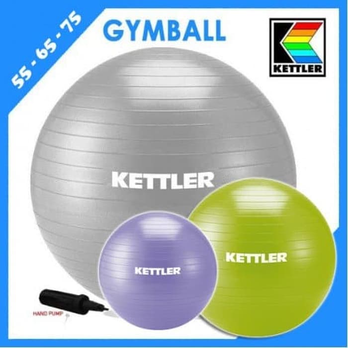 Gym Ball Kettler 75cm original yoga pilates