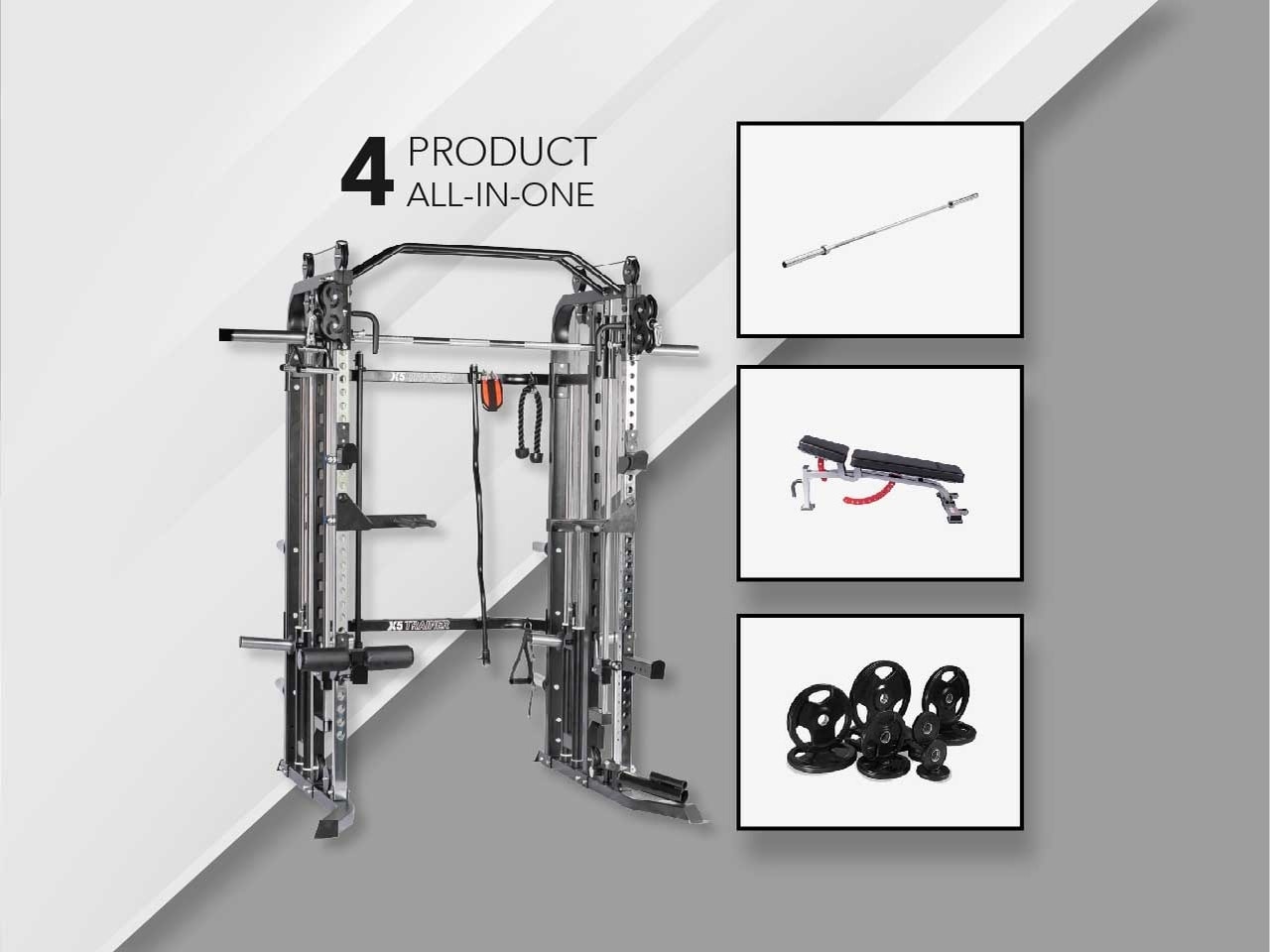 Paket Home Gym X5 Functional Trainer