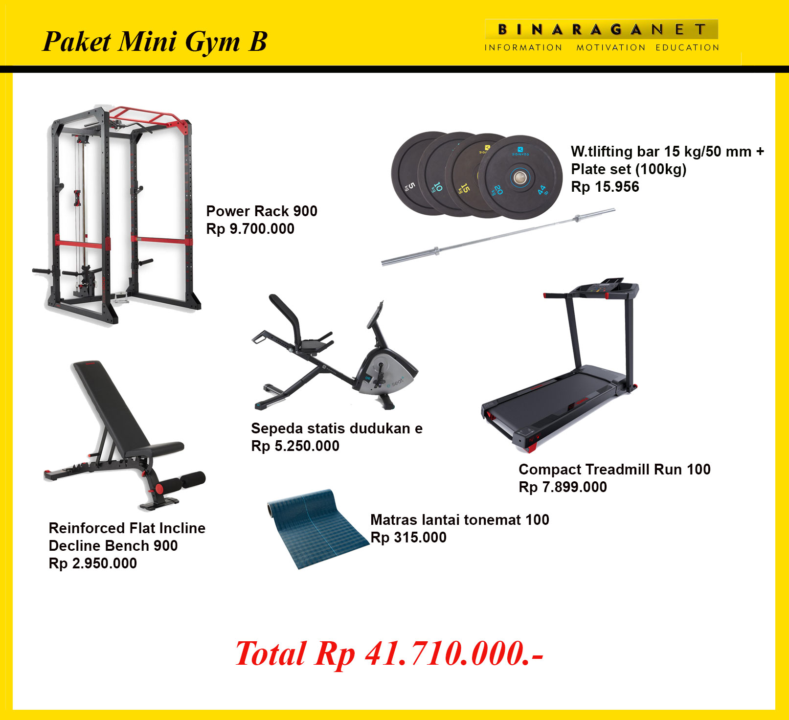 Paket Mini Gym B