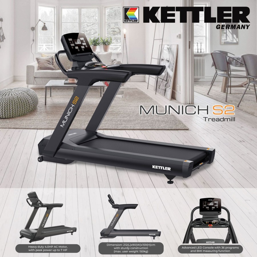 Lite- Commercial  Treadmill MUNICH S2